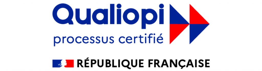 Le logo Qualiopi figure sur les sites des centres de formation pour coach sportif qui ont cette certification